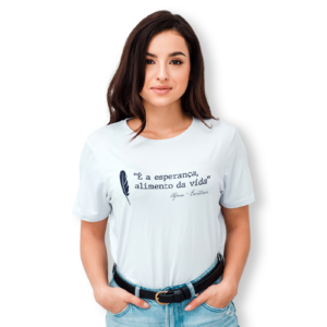 Camiseta Escrituras Esperança Branca